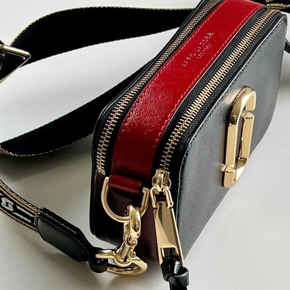 MARC JACOBS the snapshot camera bag red/black NWT in packaging - Picture 5 of 11